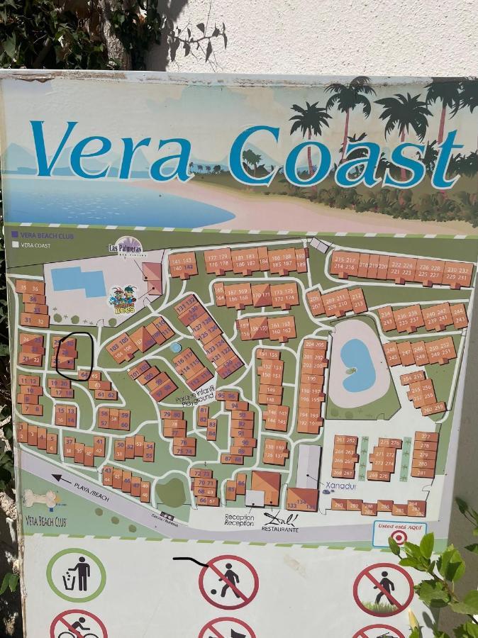 Lovely 1- Bedroom Rental With Pool, Close To The Beach Vera Exterior foto